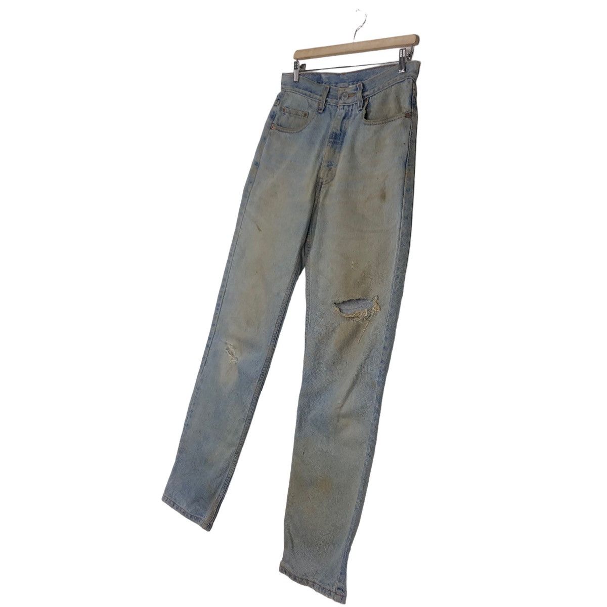Levi's 🔥VINTAGE DENIM JEANS TROUSERS LEVI’S 550 Size US 32 / EU 48 - 2 Thumbnail