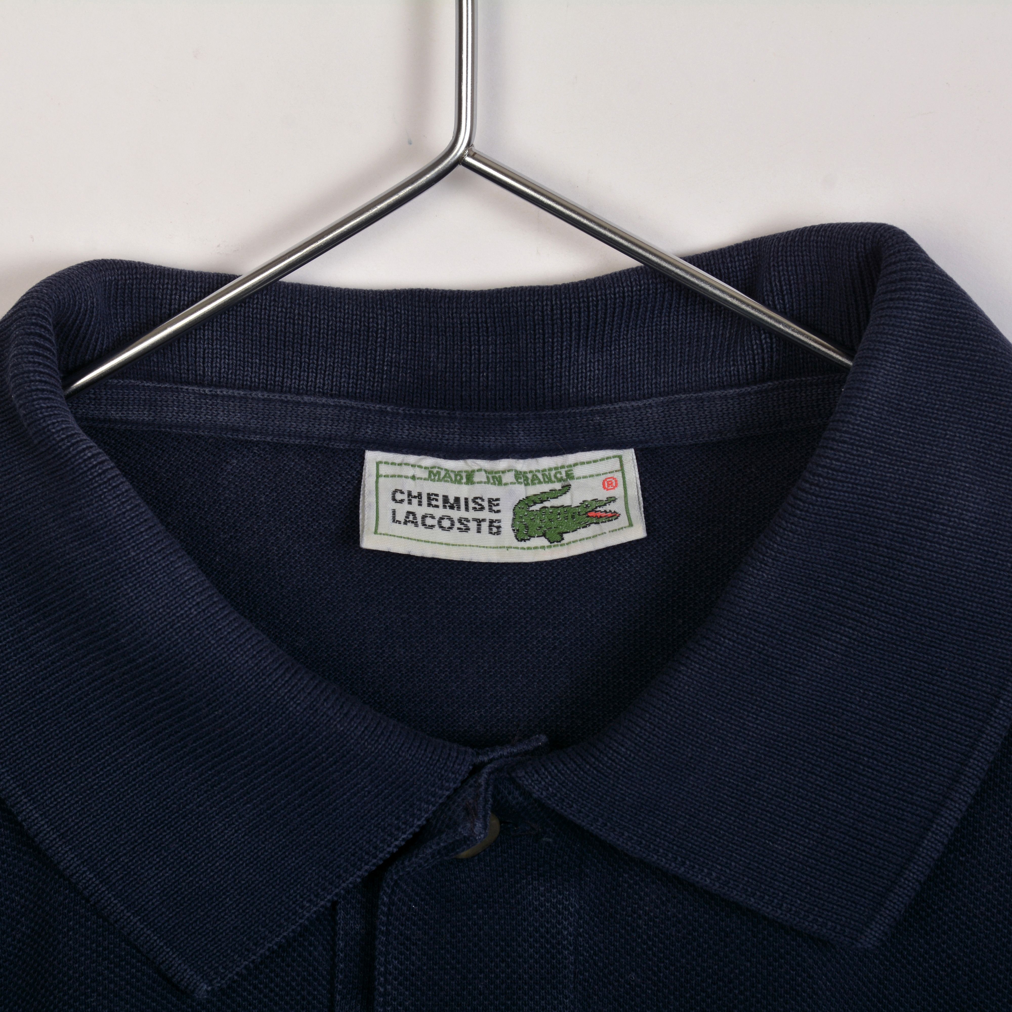 Lacoste Vintage T-shirt polo Lacoste France circa 1980 (1019) Size US S / EU 44-46 / 1 - 2 Thumbnail