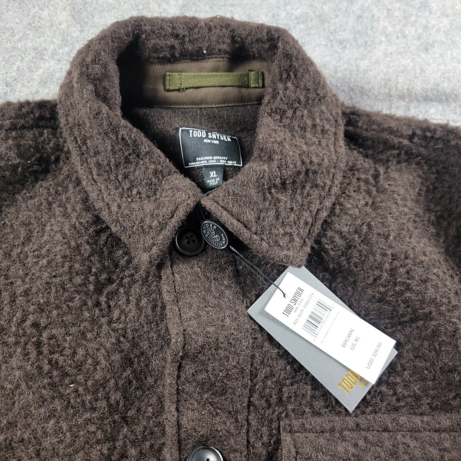 Todd Snyder Todd Snyder Wool Blend Boucle Chore Jacket Size US XL / EU 56 / 4 - 6 Thumbnail