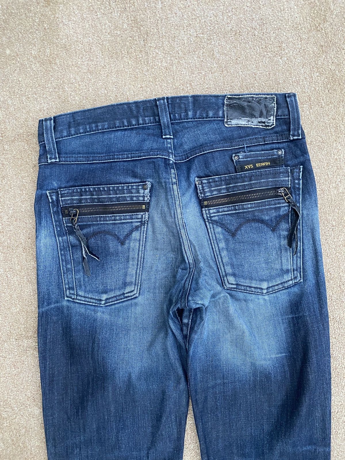 14th Addiction × Edwin × Vintage Vintage edwin xvs skinny denim Size US 30 / EU 46 - 18 Thumbnail