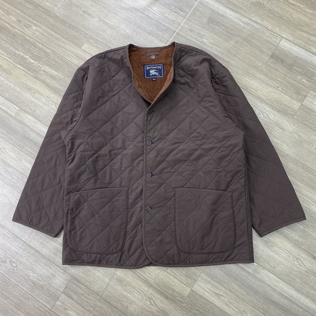 Burberry Vintage Burberrys Quilted Liner Jacket Winter Brown Luxury Size US M / EU 48-50 / 2 - 5 Thumbnail