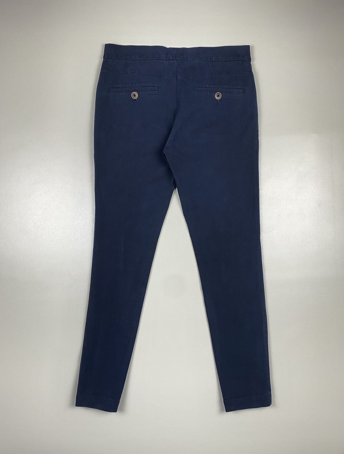 Brunello Cucinelli Brunello Cucinelli Women’s Cotton Trousers Pants Size 28" / US 6 / IT 42 - 3 Thumbnail