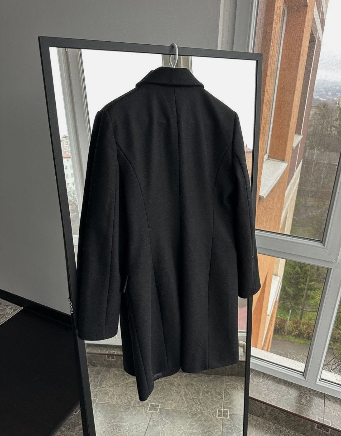 Love Moschino Love Moschino Virgin Wool Coat with Star Metal Buttons Size L / US 10 / IT 46 - 4 Thumbnail