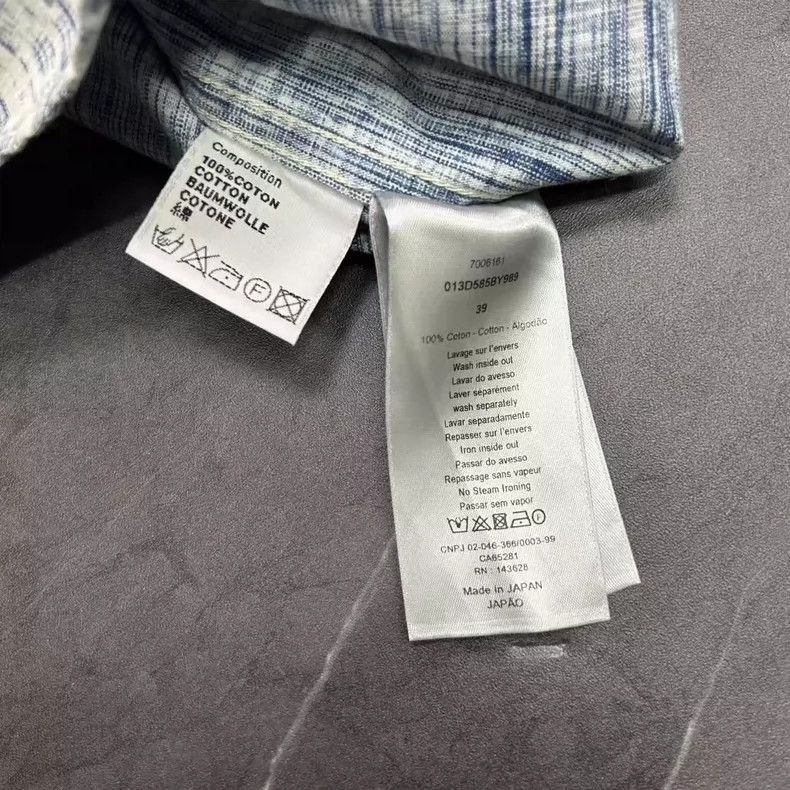 Dior DIOR Logo Printed Denim Shirt Jacket-2505 Size US M / EU 48-50 / 2 - 7 Thumbnail