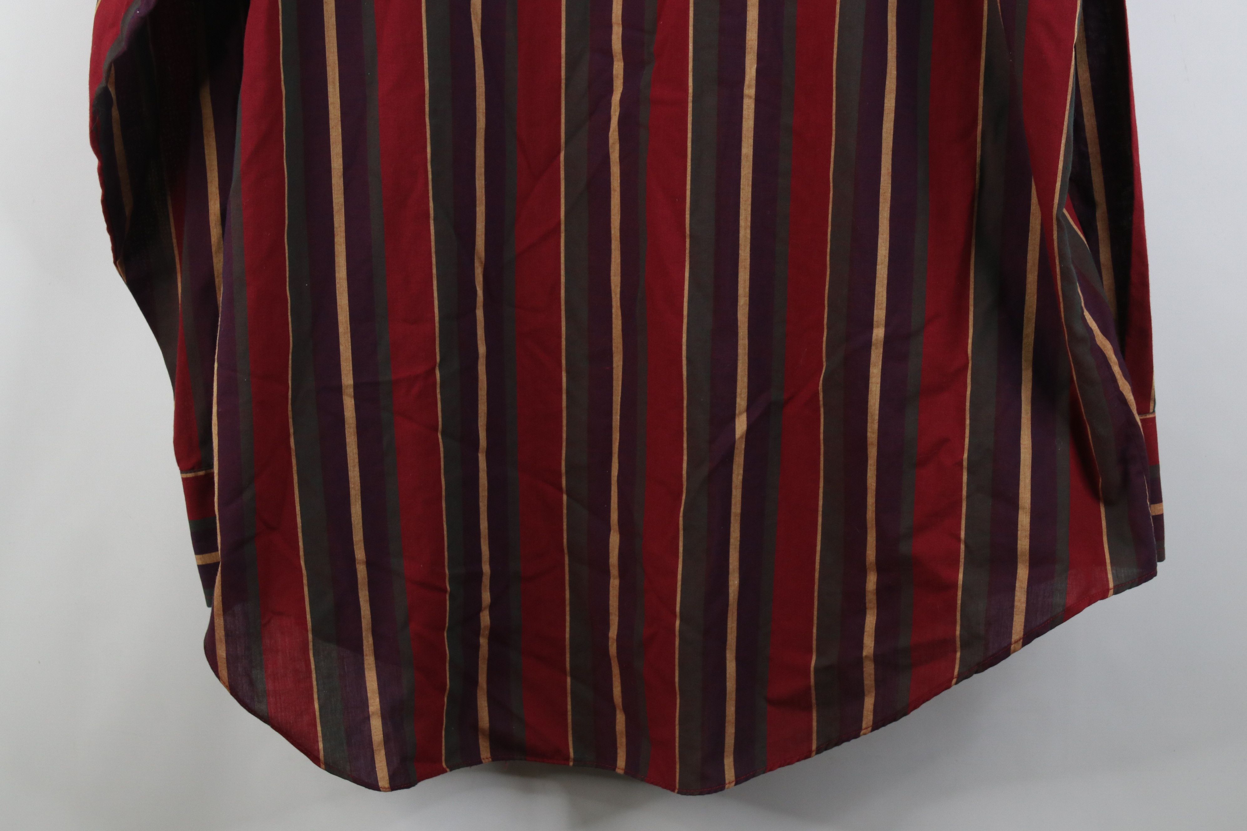 Vintage Vintage 90s Streetwear Cowboy Striped Snap Button Shirt Size US XXL / EU 58 / 5 - 9 Thumbnail
