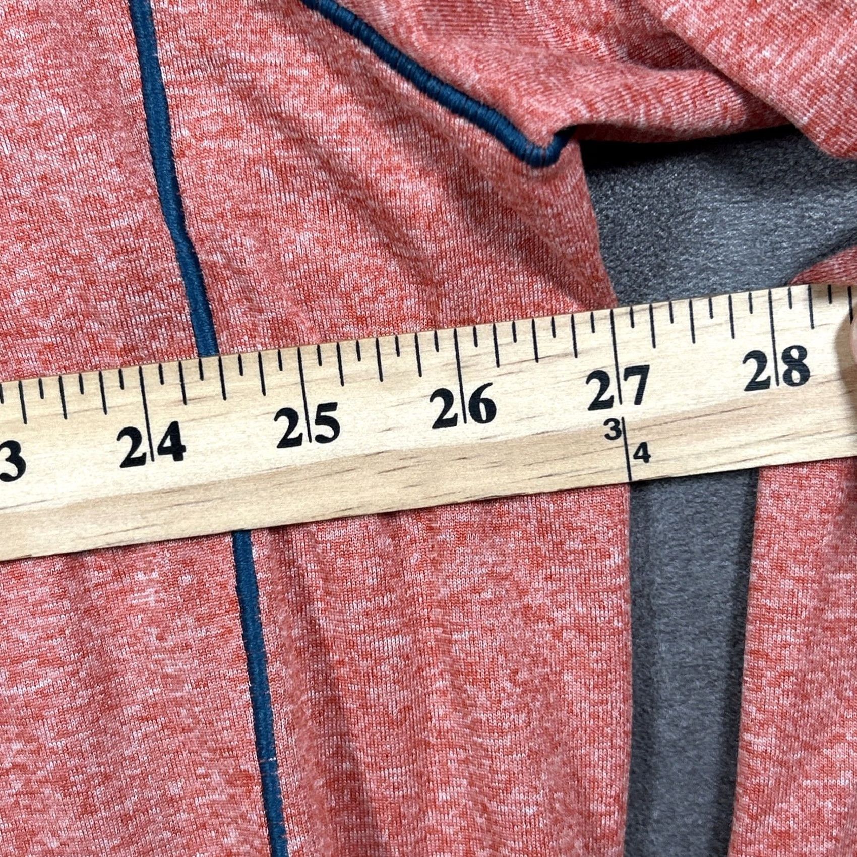 Vintage L.L.Bean Quick-Dry Trail 1/4 Zip Pullover Men XXL Tall Mahogany Heather Orange NWT Size US XXL / EU 58 / 5 - 6 Thumbnail