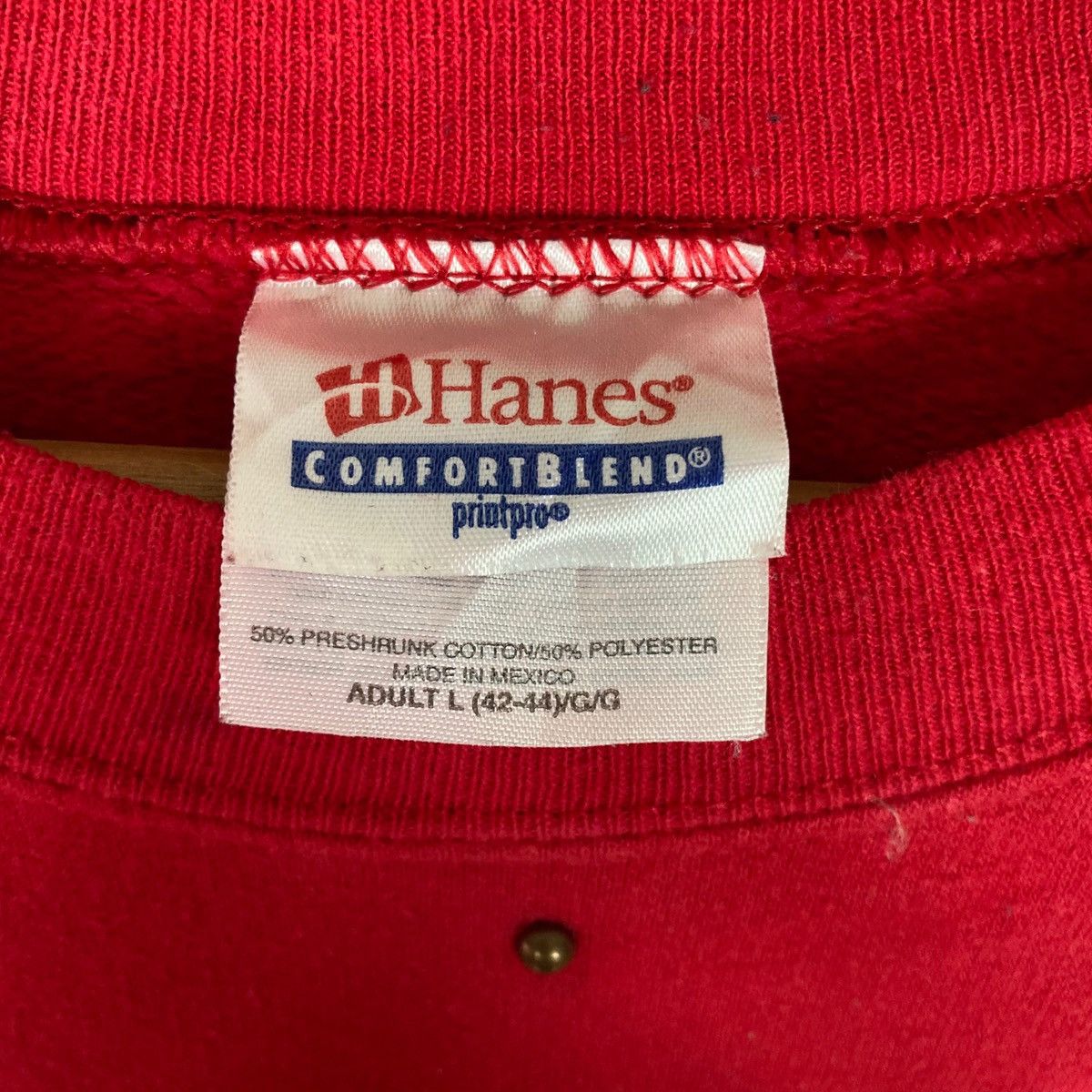 Hanes Vintage Hanes Pullover Jumper Sweatshirt Size US L / EU 52-54 / 3 - 6 Thumbnail