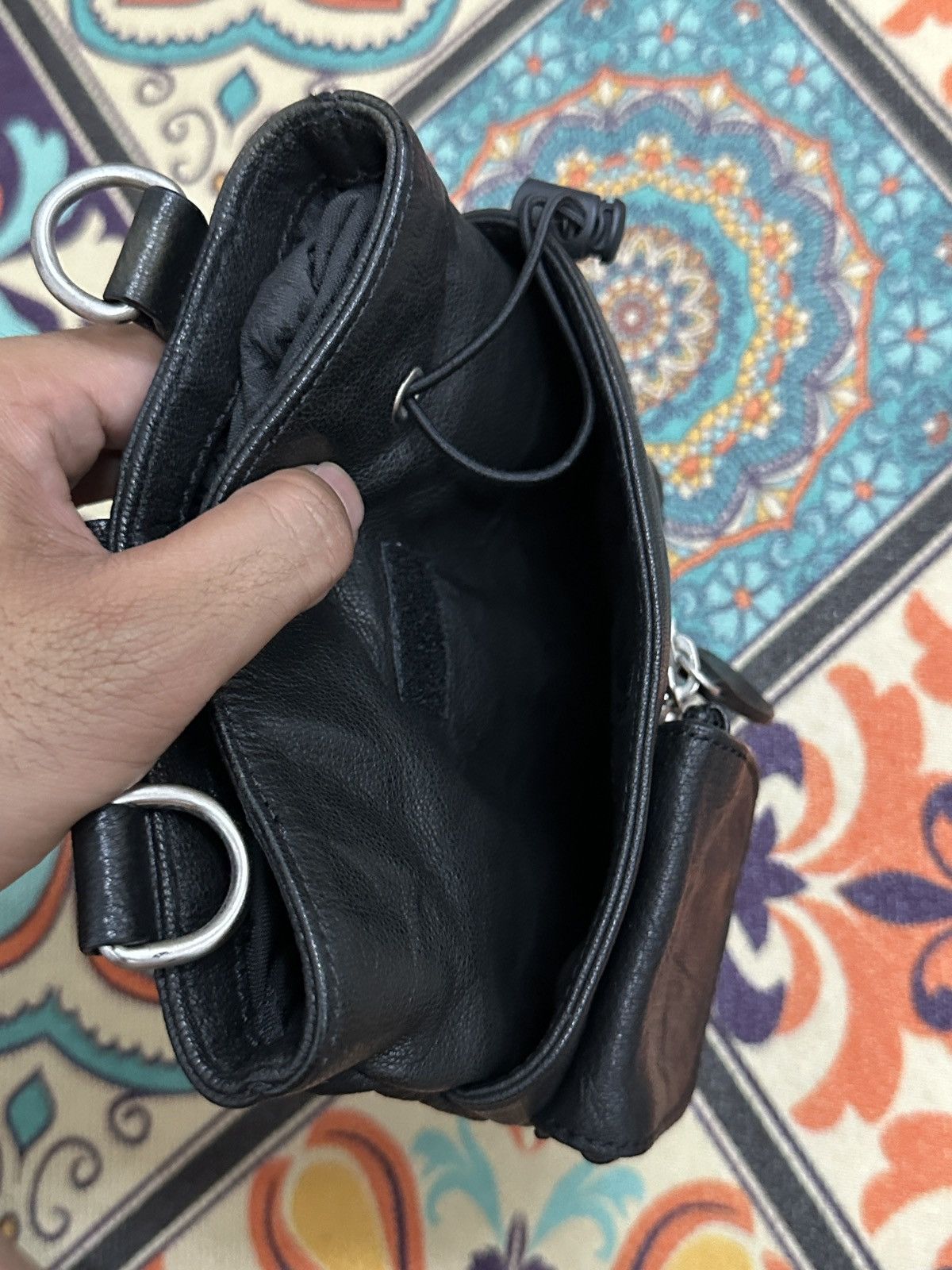 Emporio Armani 1990 Emporio Armani True Leather Side / Shoulder bag Size ONE SIZE - 14 Thumbnail