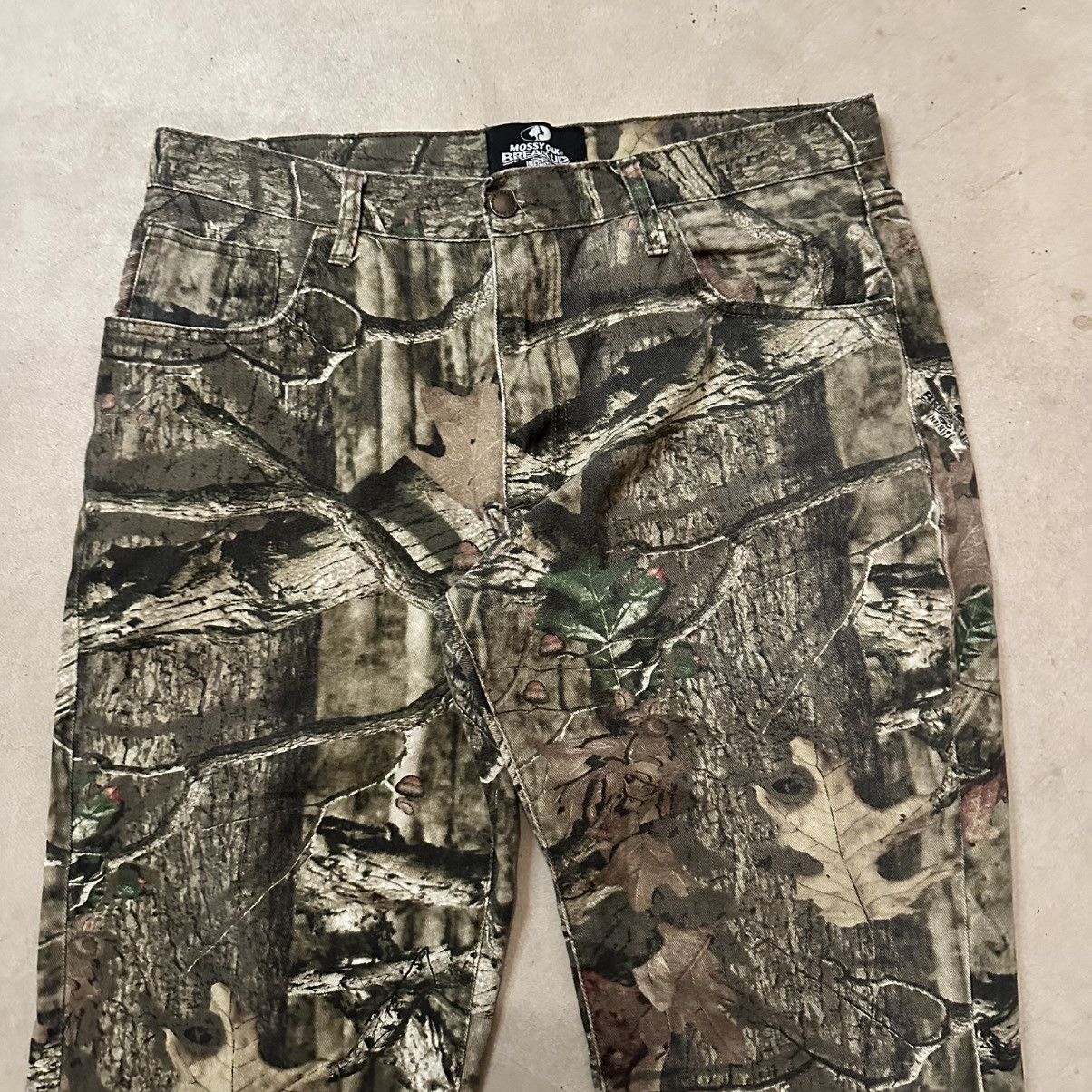 Mossy Oaks Vintage Y2K Mossy Oak Camo Denim Pants Size 36x32 Size US 36 / EU 52 - 4 Thumbnail