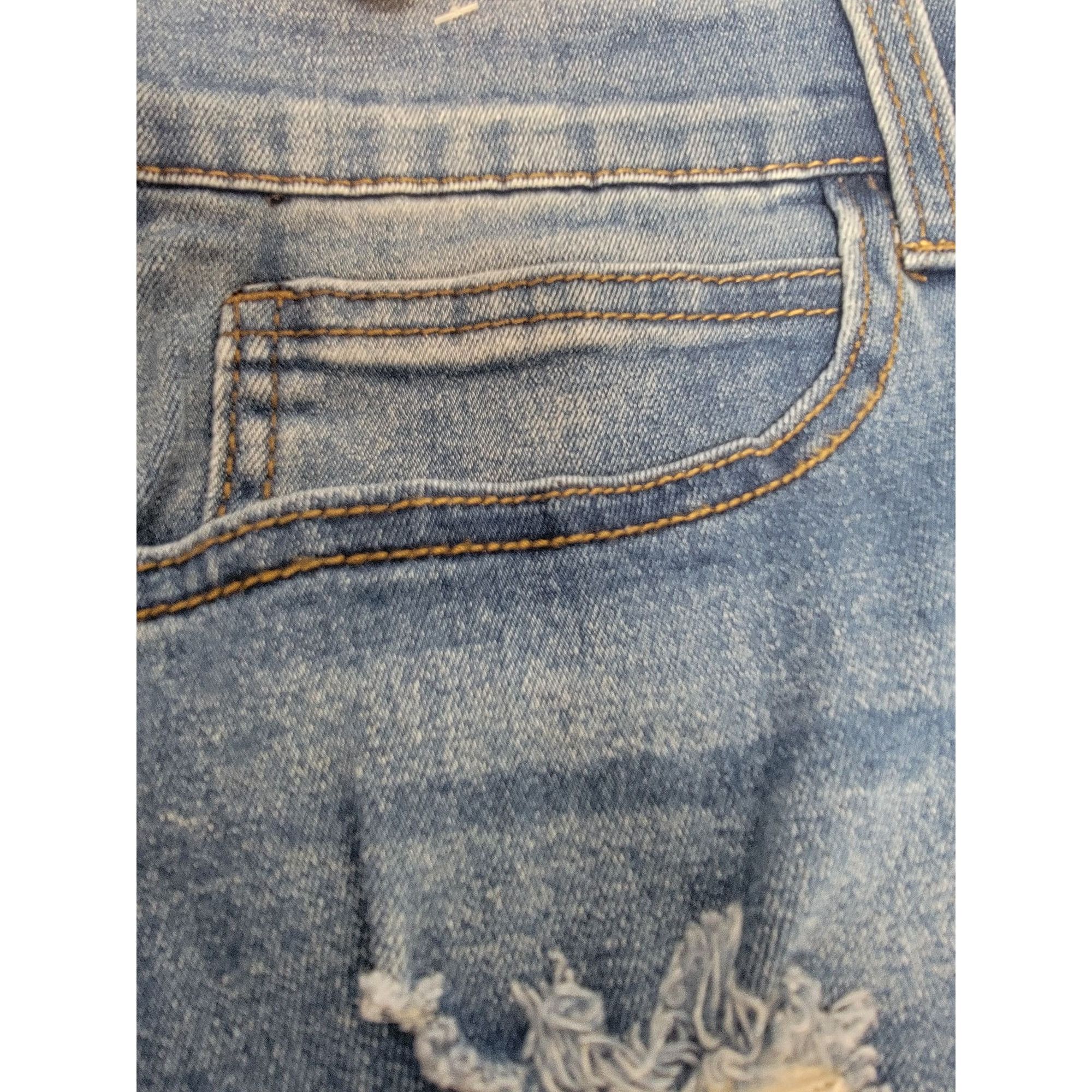 Other Blue Turtle Womens Sustainable Distressed Denim Jeans With P Size 38" / US 16 / IT 52 - 5 Thumbnail