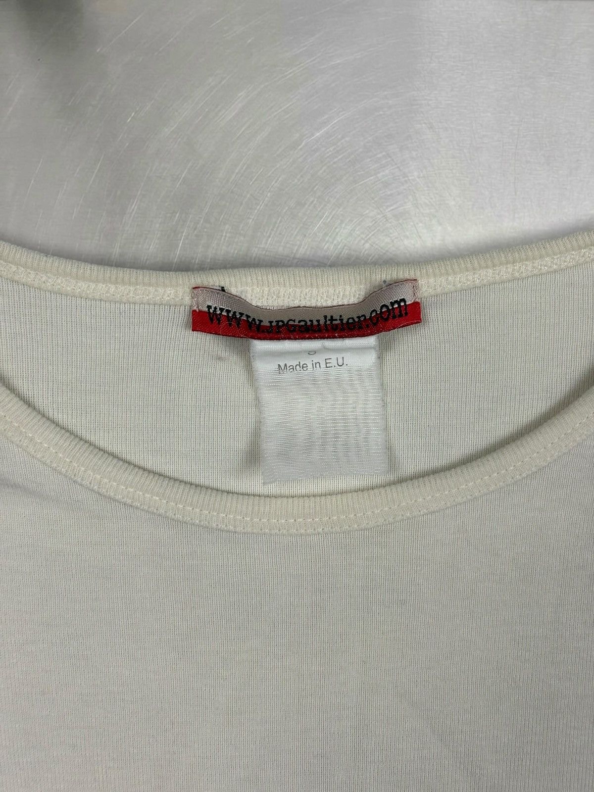 Jean Paul Gaultier Jean Paul Gaultier Maille Striped Longsleeve Navy White Size S / US 4 / IT 40 - 11 Thumbnail