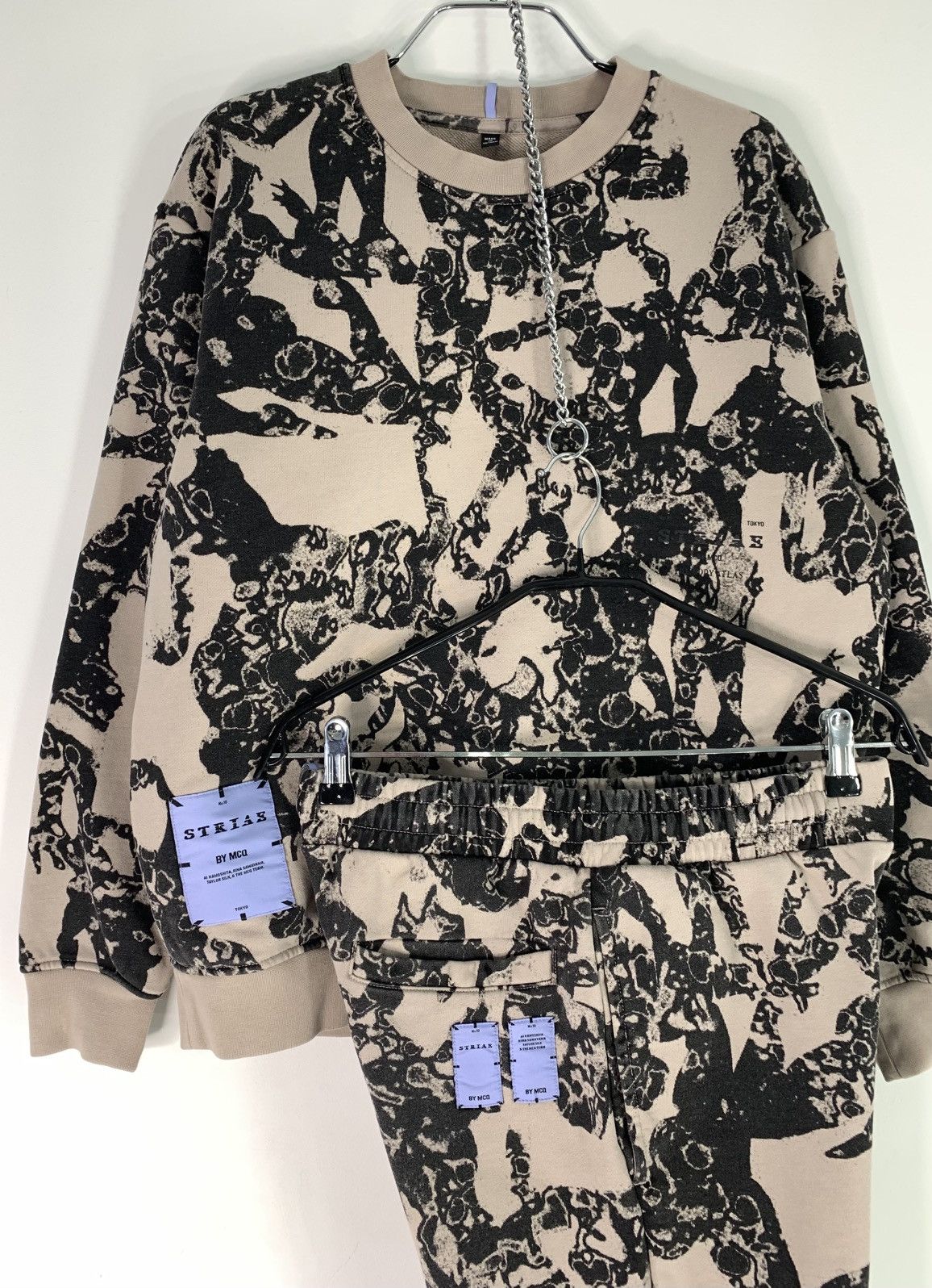 Alexander McQueen × Japanese Brand × MCQ Striae by Alexander McQueen Suit S Size Size US S / EU 44-46 / 1 - 21 Thumbnail