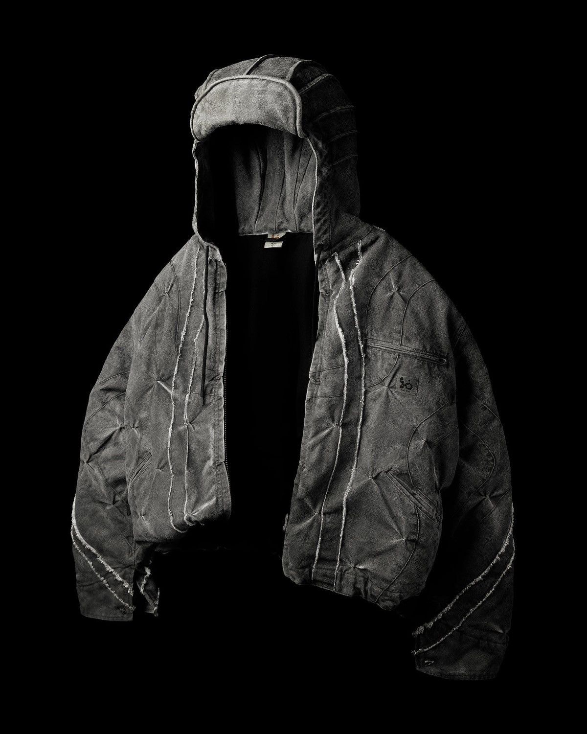 Bad Son Badson "Carbon" Heavy Jacket Size US XL / EU 56 / 4 - 4 Thumbnail