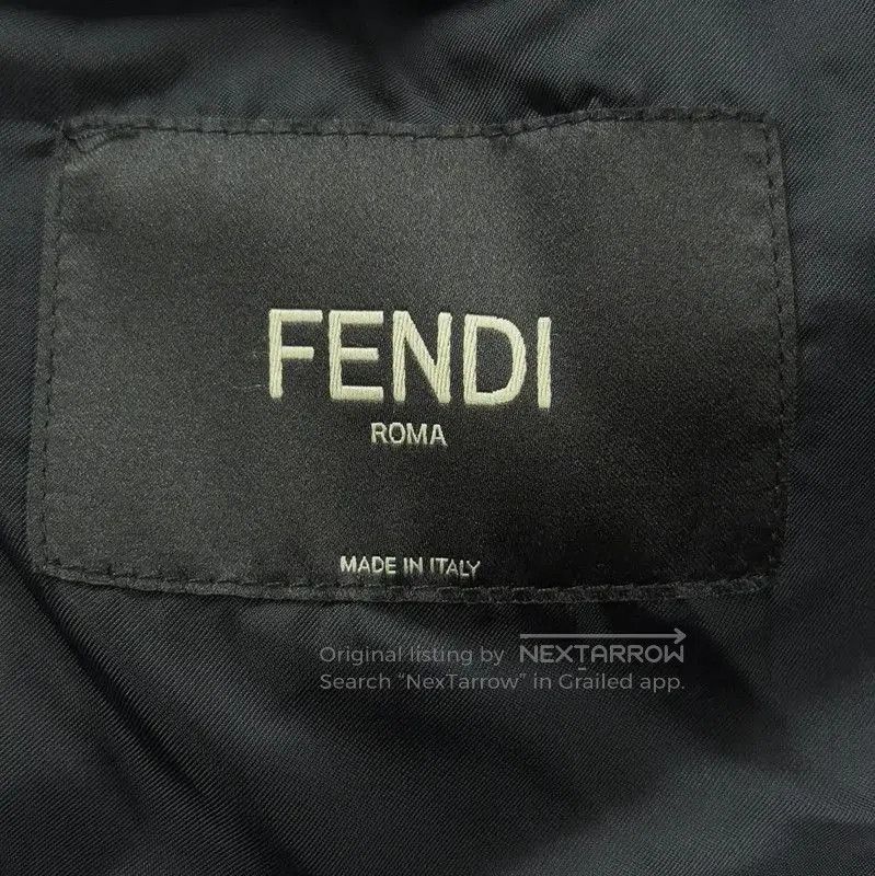 Fendi Fendi Black Wool Men's Jacket . Size US M / EU 48-50 / 2 - 3 Thumbnail