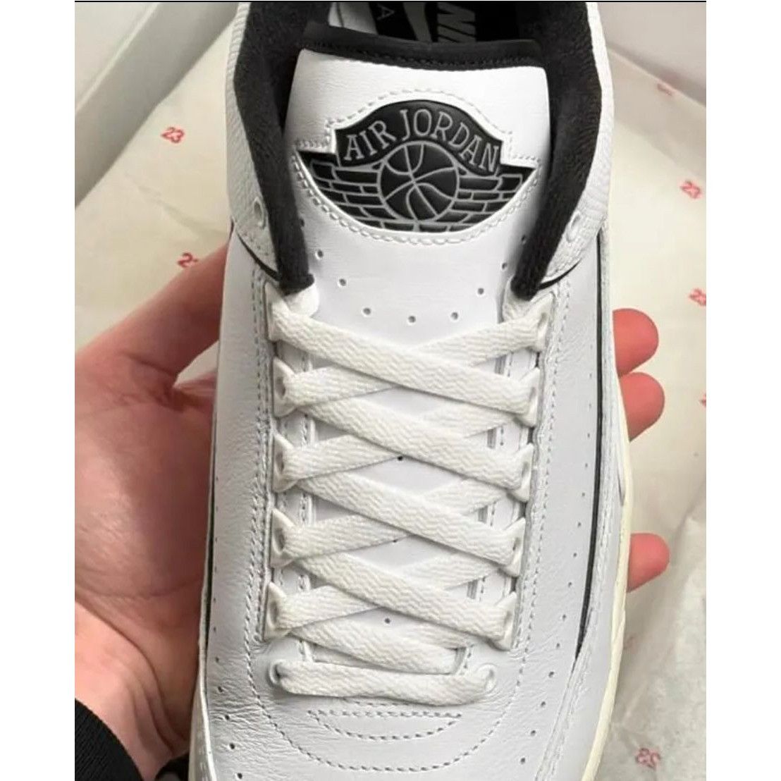 Nike Nike Air Jordan 2/3 'White Black" Shoe FD0383-100 Sneaker Me Size US 10 / EU 43 - 5 Thumbnail