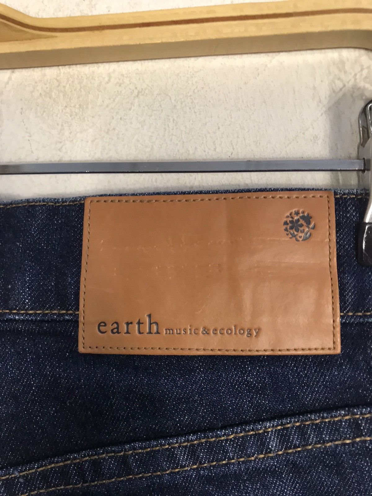 Japanese Brand Selvedge Denim Earth Music Ecology Size S Unisex Slim Size US 27 - 11 Thumbnail