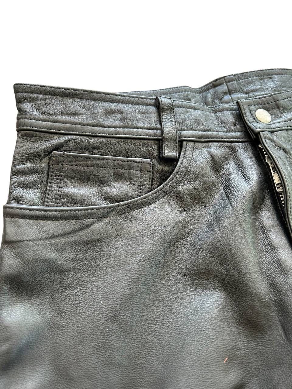 Genuine Leather Genuine Cowhide Leather Pant If Six Was Nine Style Size US 30 / EU 46 - 6 Thumbnail