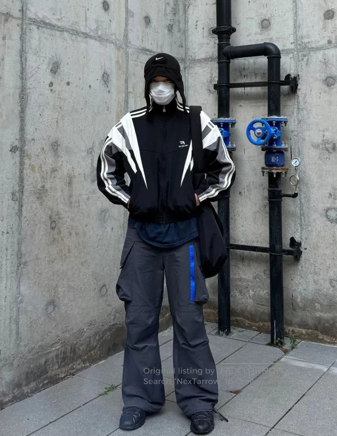 Balenciaga Balenciaga Sporty Color Block Windbreaker Jacket. Size US L / EU 52-54 / 3 - 5 Thumbnail