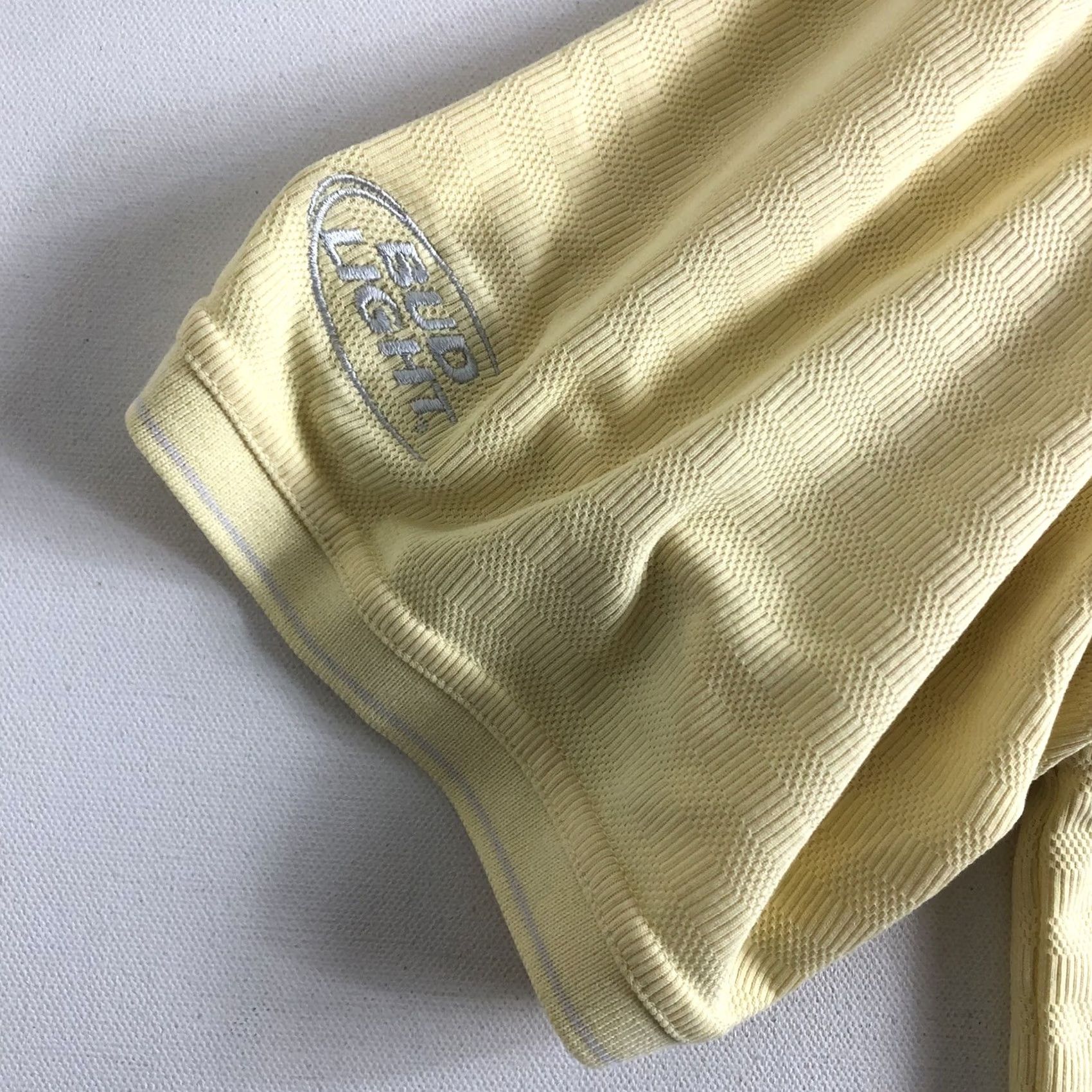 Nike Nike Golf Polo Shirt Men's DRI-FIT Yellow Short Sleeve Polyester Size Large Size US L / EU 52-54 / 3 - 3 Thumbnail