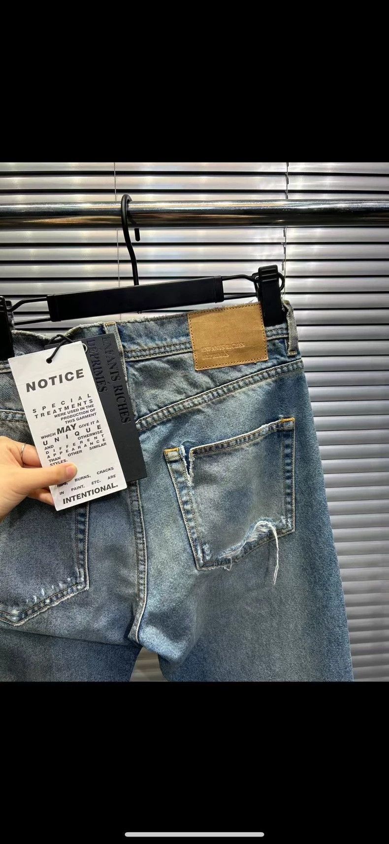 Enfants Riches Deprimes Enfants Riches Deprimes Blue Denim Pants-2506 Size US 30 / EU 46 - 2 Thumbnail