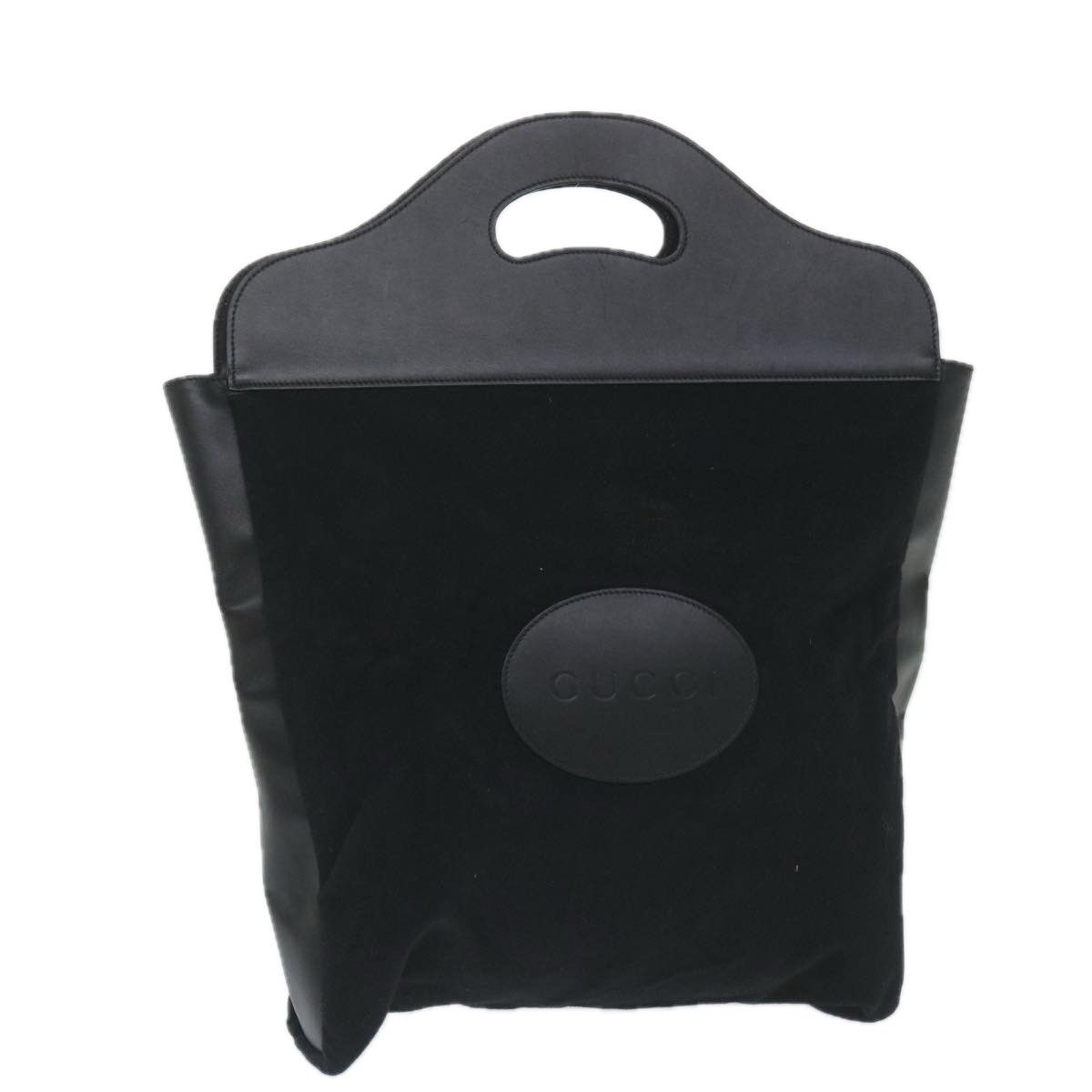 Gucci -- Black Wool Handbag (Pre-Owned) Size ONE SIZE - 1 Thumbnail