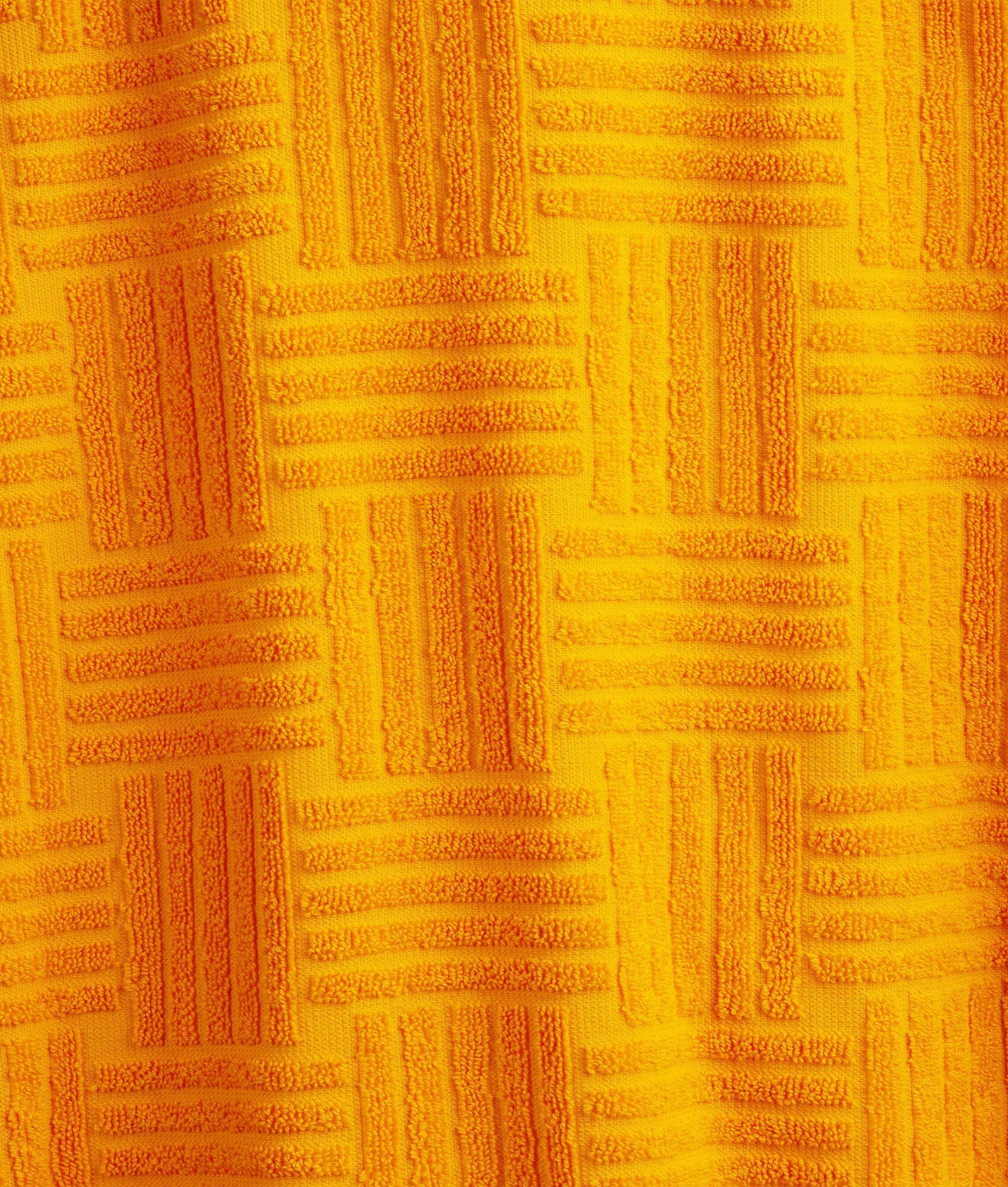Bottega Veneta o1n1vont0225 Intreccio Pattern Cotton Bathrobe in Tangerine Size US L / EU 52-54 / 3 - 4 Thumbnail