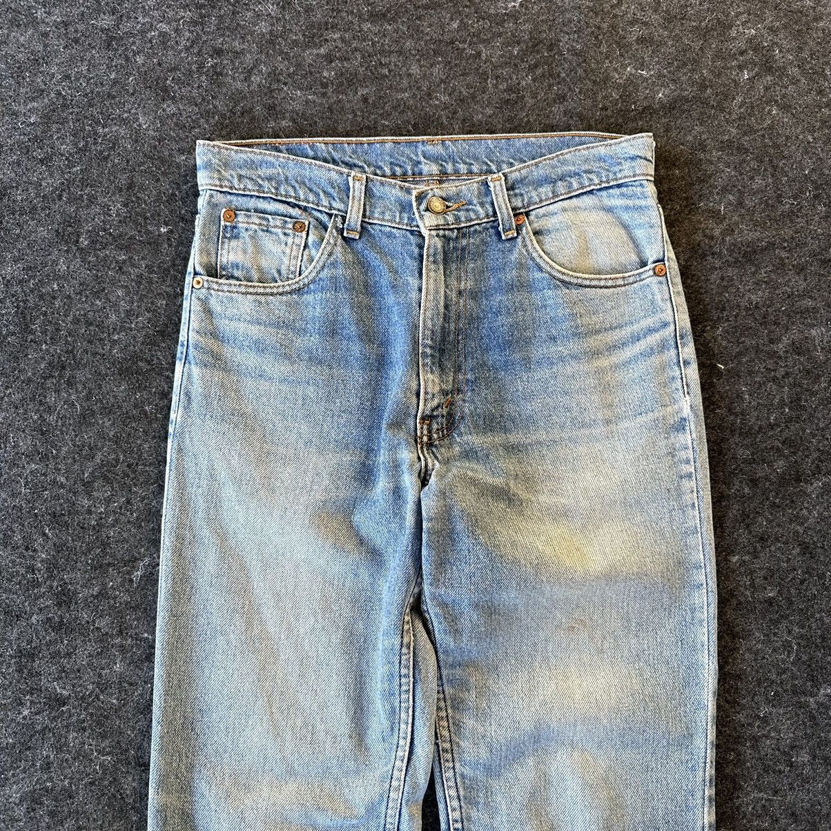 Levi's Vintage Levis 606 Faded Washed Distressed Denim 30x29 D564 Size US 30 / EU 46 - 2 Thumbnail