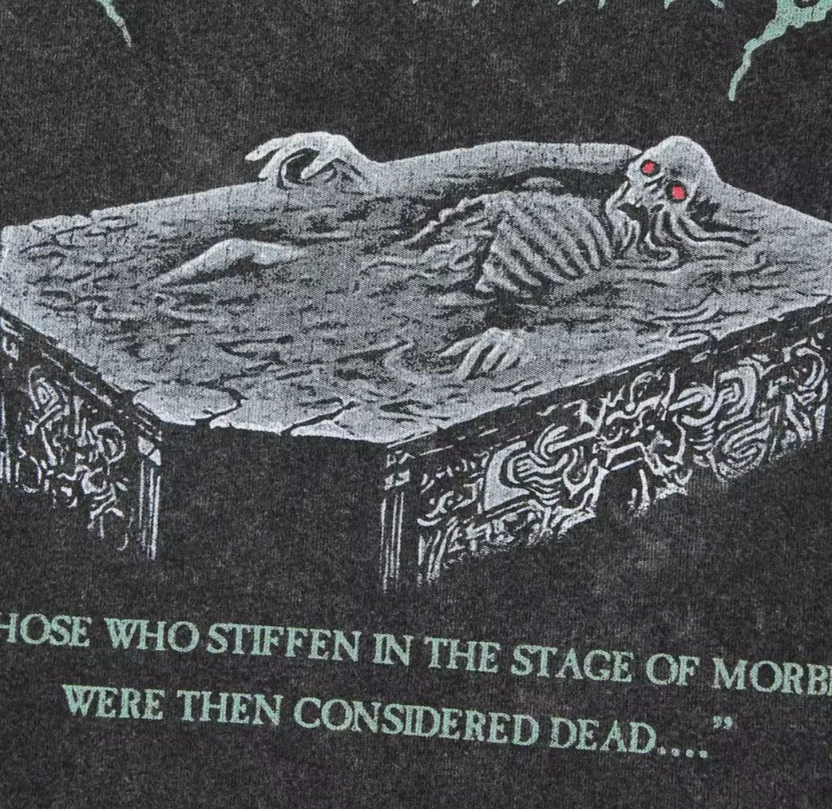Japanese Brand × Vintage Gorguts Considered Dead Graphic Printed T-Shirt Size US L / EU 52-54 / 3 - 6 Thumbnail