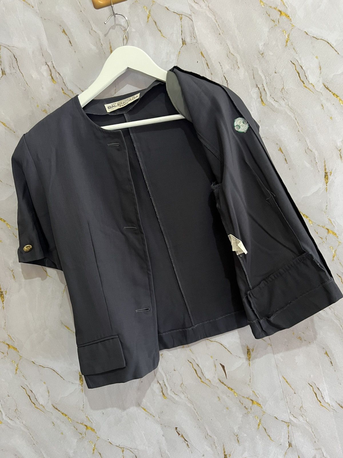 Balenciaga BALENCIAGA PARIS SHIRT BUTTON UP Size S / US 4 / IT 40 - 6 Thumbnail