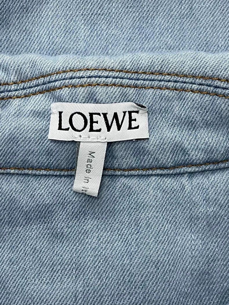Loewe LOEWE sizeS Cattleman's collar coat, cattleman's wide leg p Size 33" - 4 Thumbnail