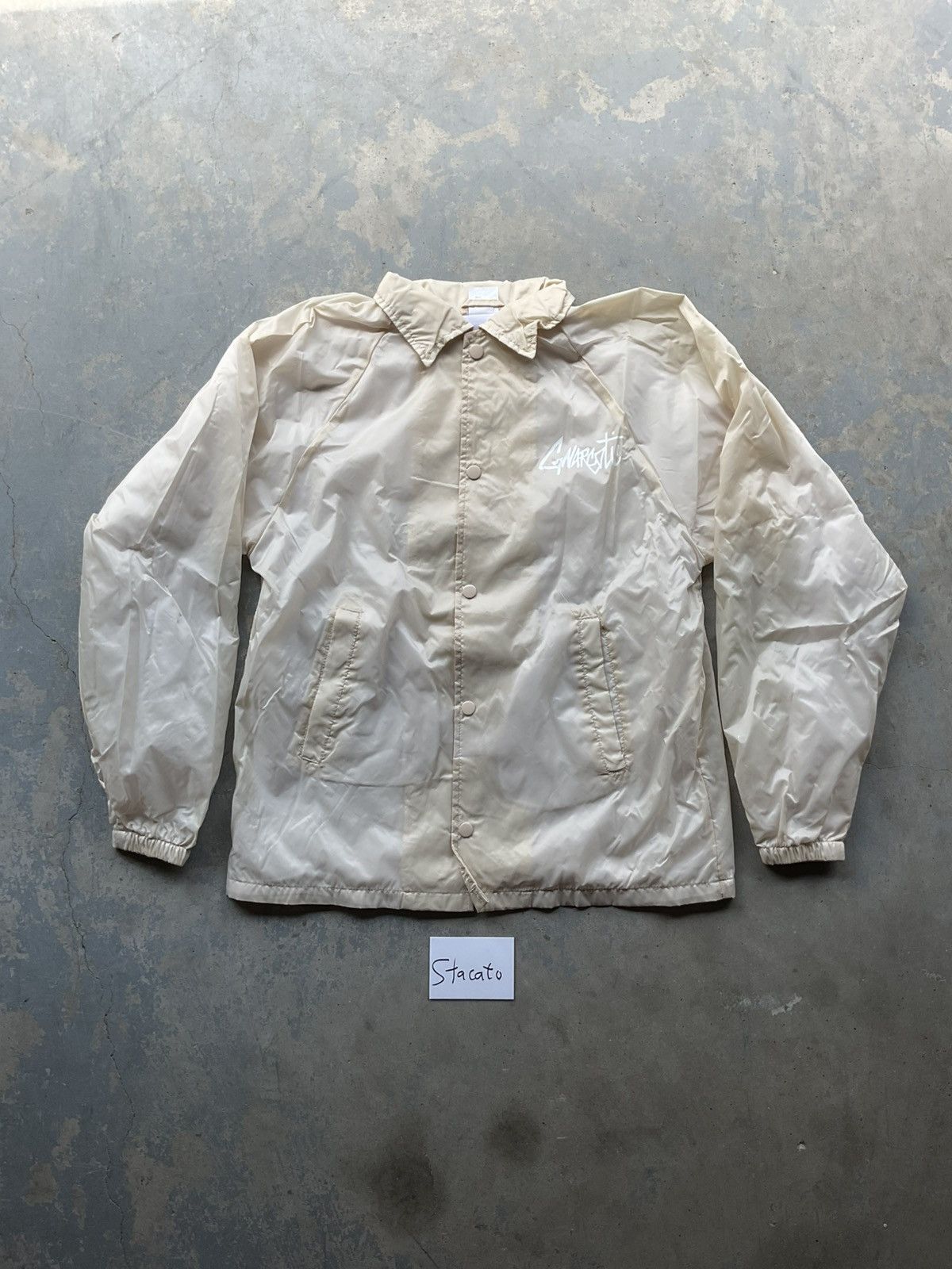 Gnarcotic Gnarcotic Lil Gnar Windbreaker Beige Size US M / EU 48-50 / 2 - 2 Thumbnail