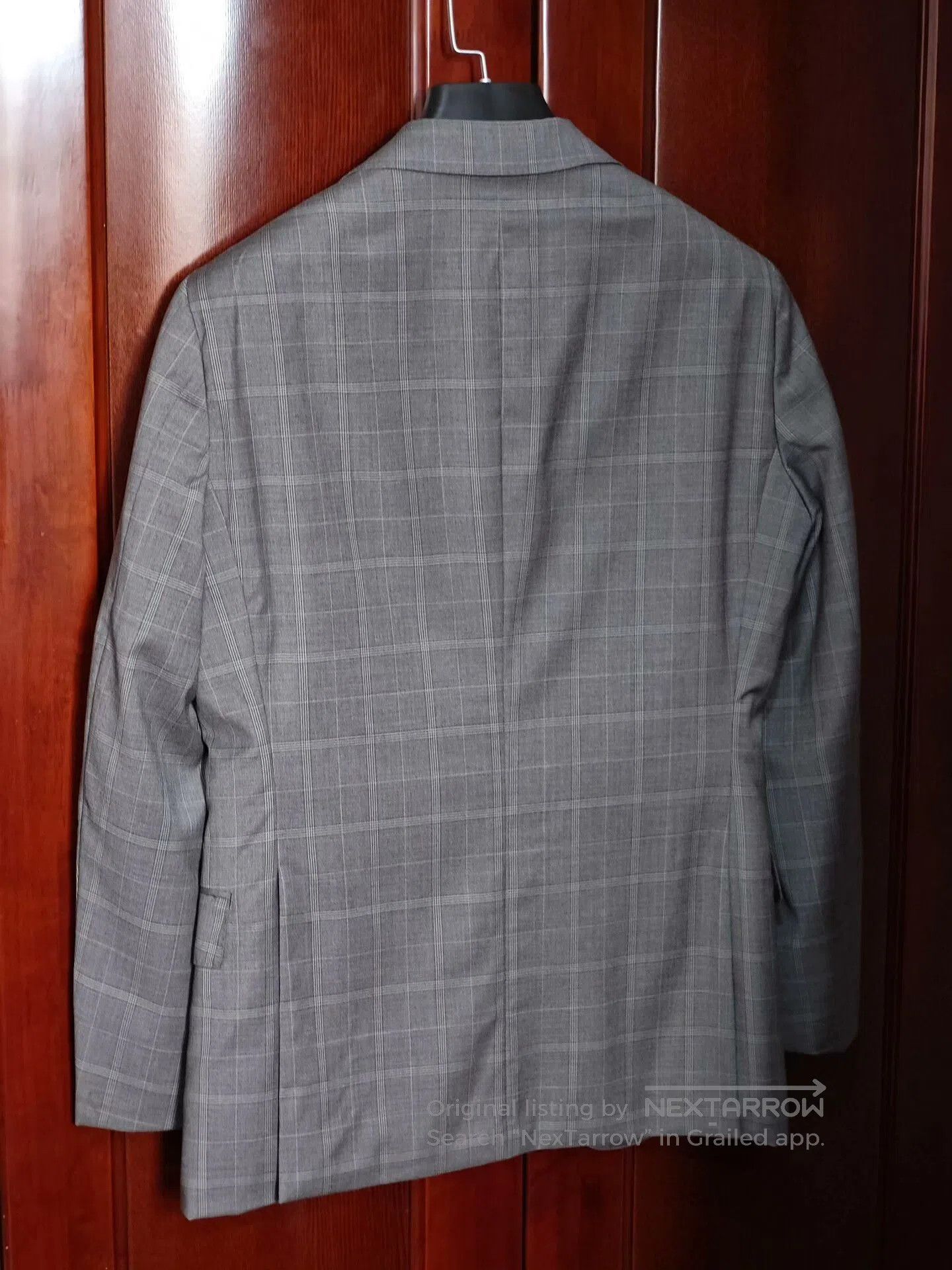Japanese Brand Italian Custom Gray Wool Blend Suit. Size US S / EU 44-46 / 1 - 8 Thumbnail
