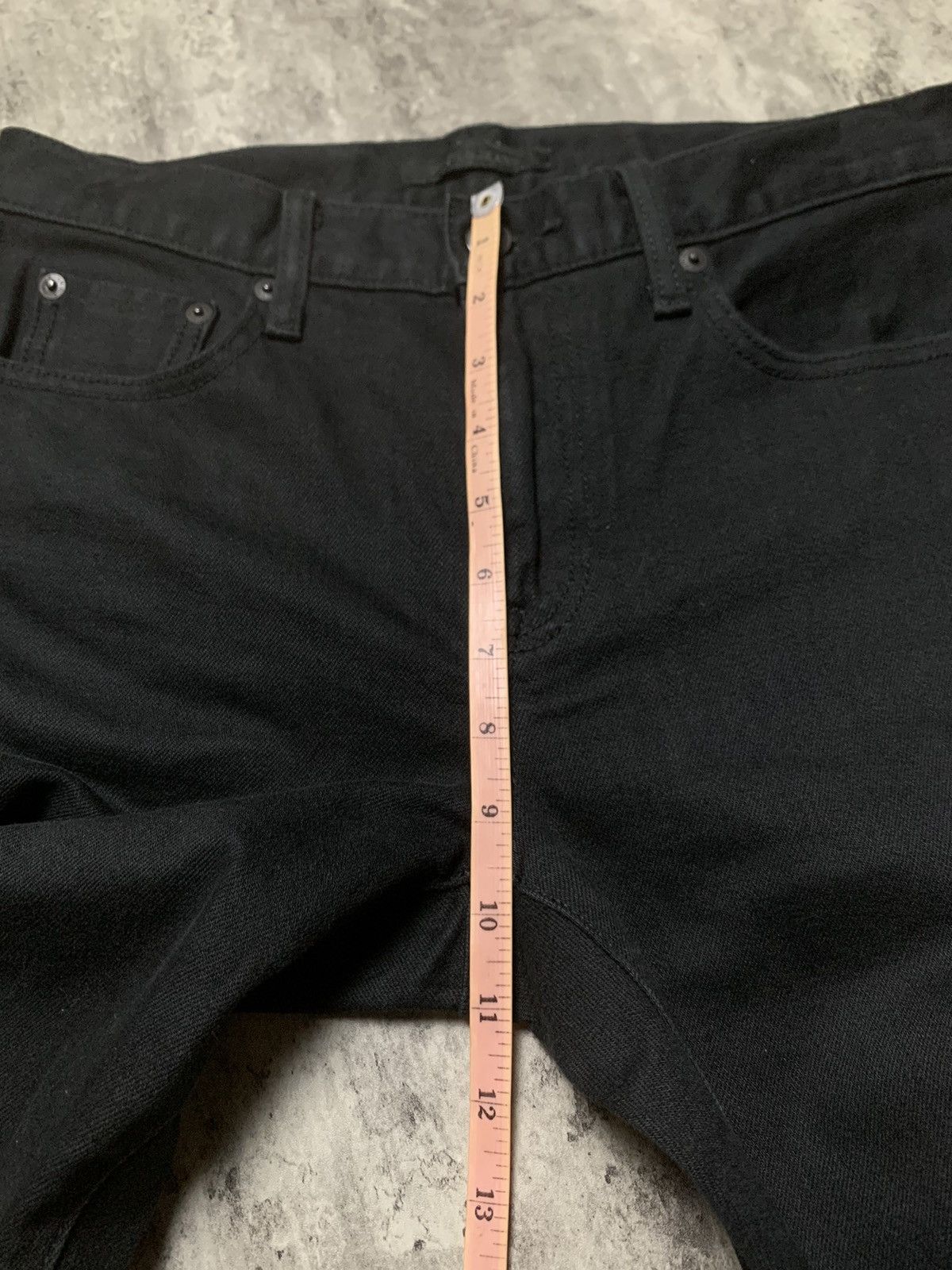 Uniqlo Uniqlo Slim Selvedge Black Denim Undercover Japan Style Size US 29 - 17 Thumbnail