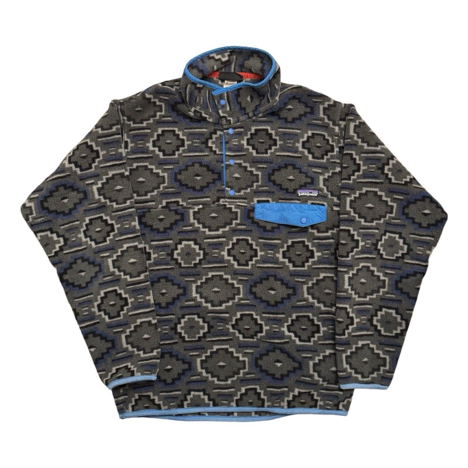 Patagonia Patagonia Synchilla Snap T Fleece Tribal Aztec Men's Small Size US S / EU 44-46 / 1 - 1 Thumbnail