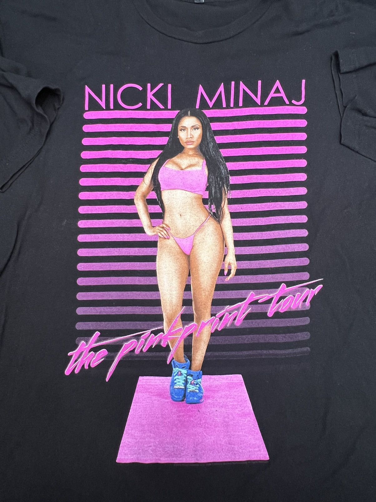 Tultex Nicki minaj pretty in pink tour t shirt Size XXL 2015 Size US XXL / EU 58 / 5 - 1 Thumbnail