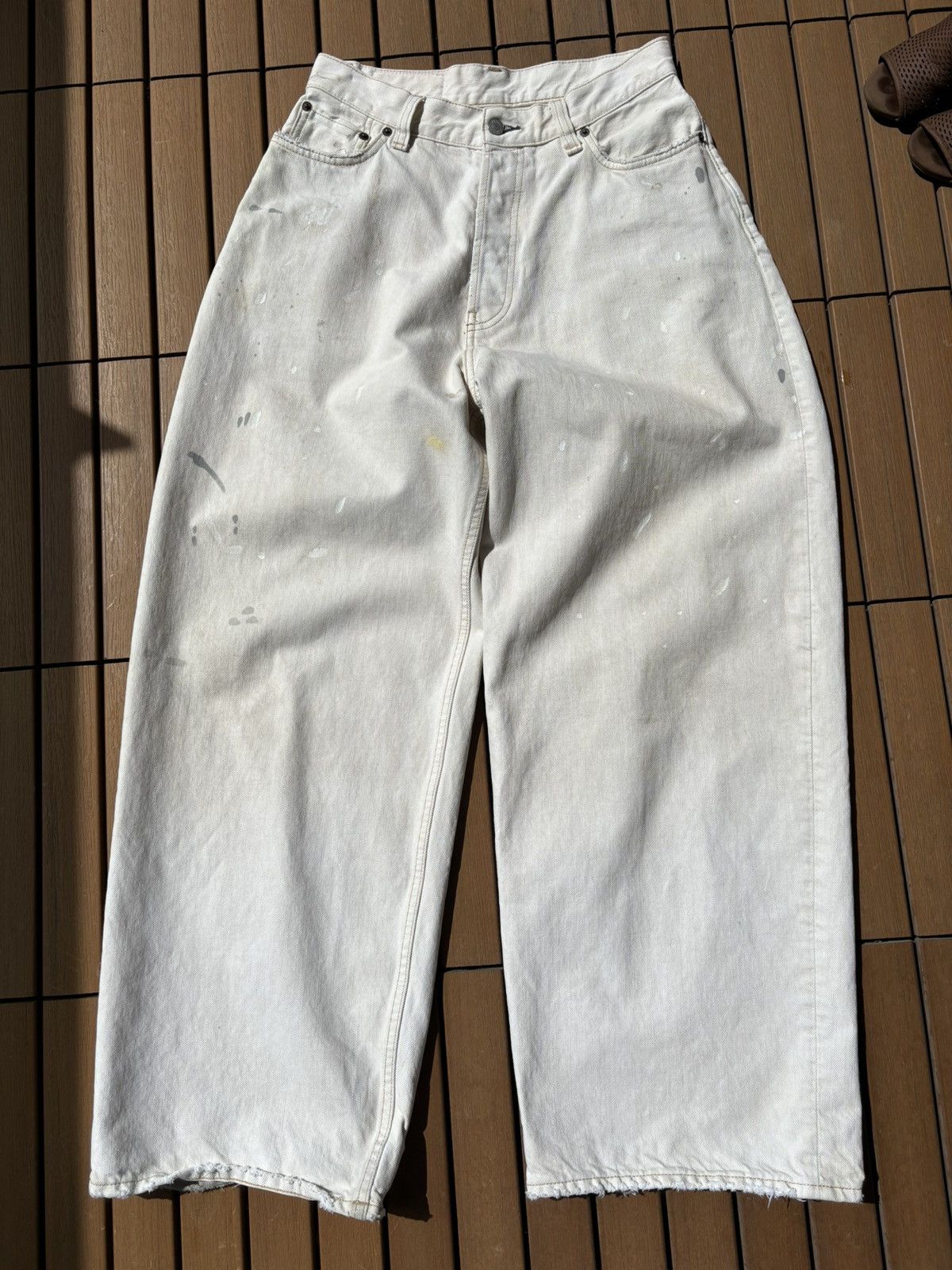 Acne Studios Acne Studios 2023 White Trafalgar Denim Size US 28 / EU 44 - 1 Thumbnail