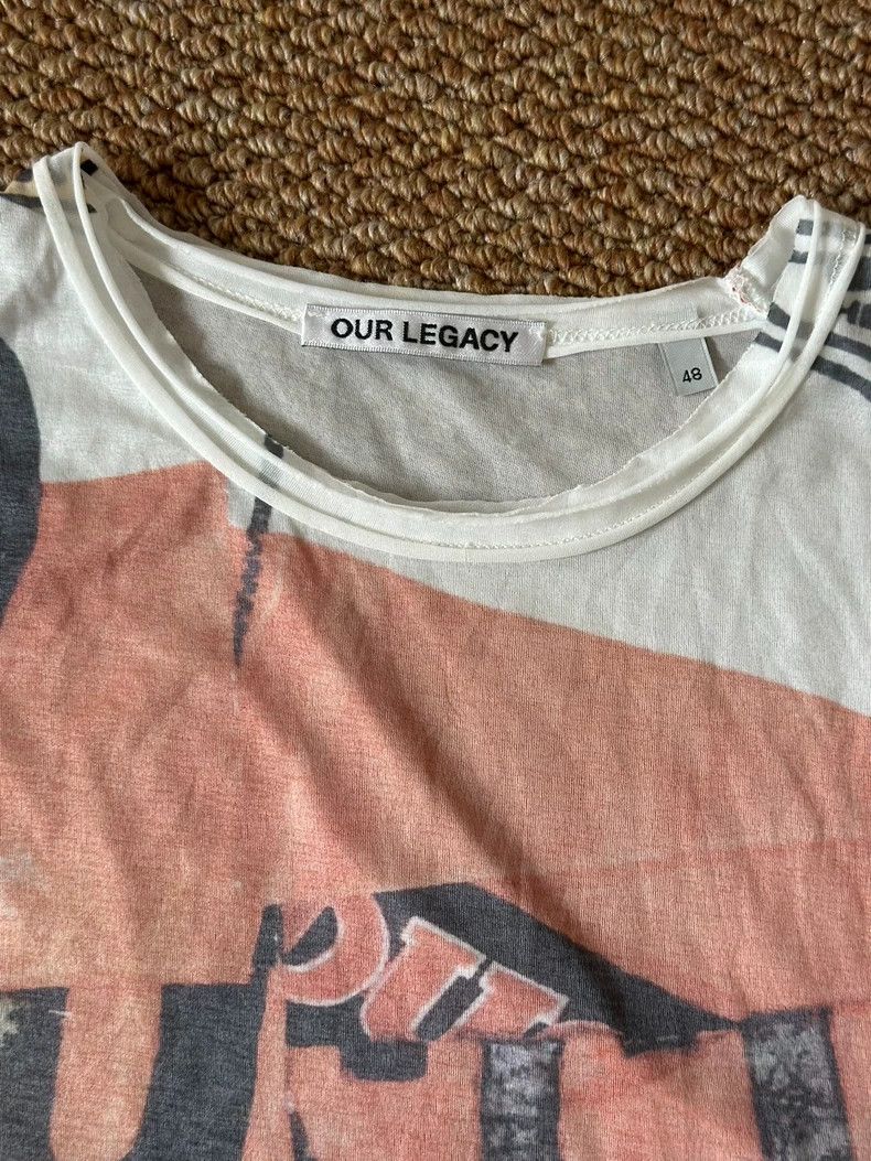 Our Legacy Our Legacy size48 Printed long sleeves undergarment Size US M / EU 48-50 / 2 - 2 Thumbnail