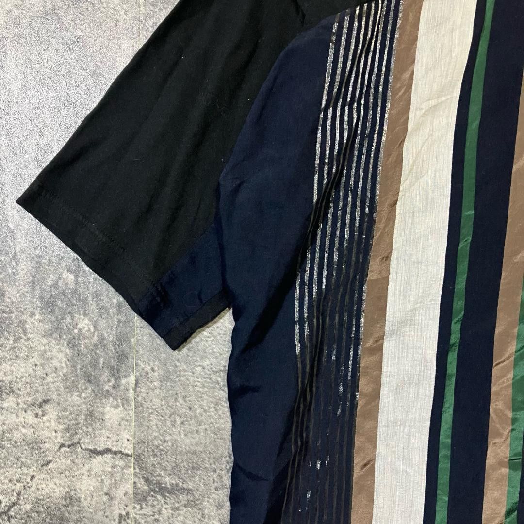 Yohji Yamamoto Y's Yohji Yamamoto Different Materials T-shirt Size US L / EU 52-54 / 3 - 3 Thumbnail