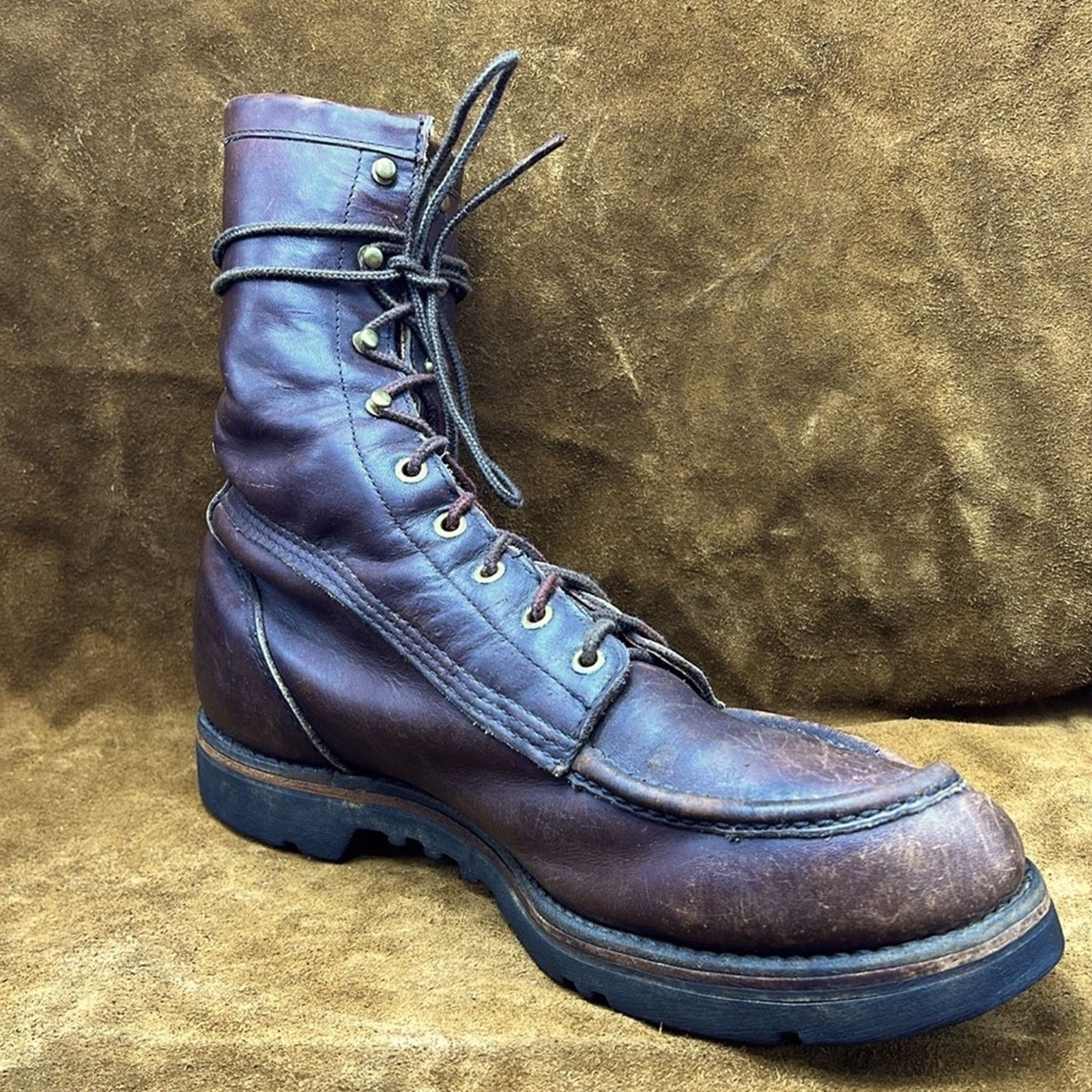 Filson Filson Mock Toe Brown Leather Boots Size US 12 / EU 45 - 7 Thumbnail