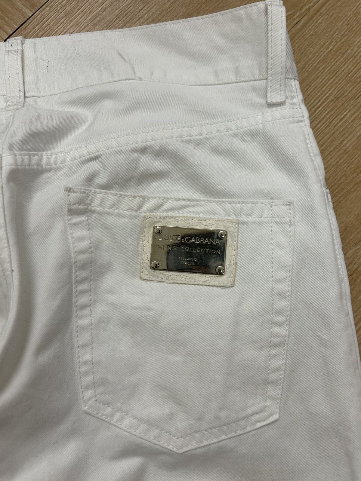 Dolce & Gabbana Dolce & Gabbana white jeans Size US 32 / EU 48 - 5 Thumbnail