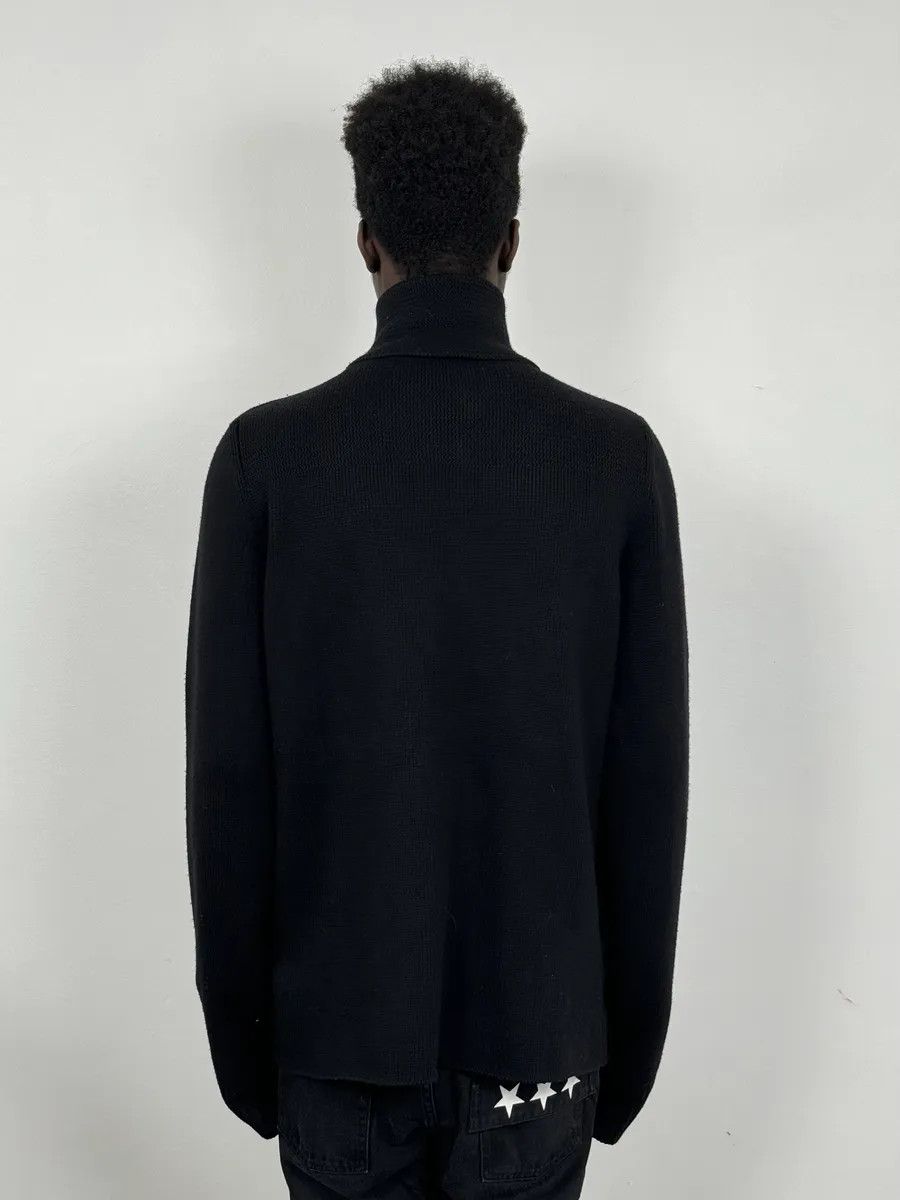 Balenciaga AW2007 Balenciaga Officier Black Cardigan by Nicolas Ghesquière Size US L / EU 52-54 / 3 - 3 Thumbnail