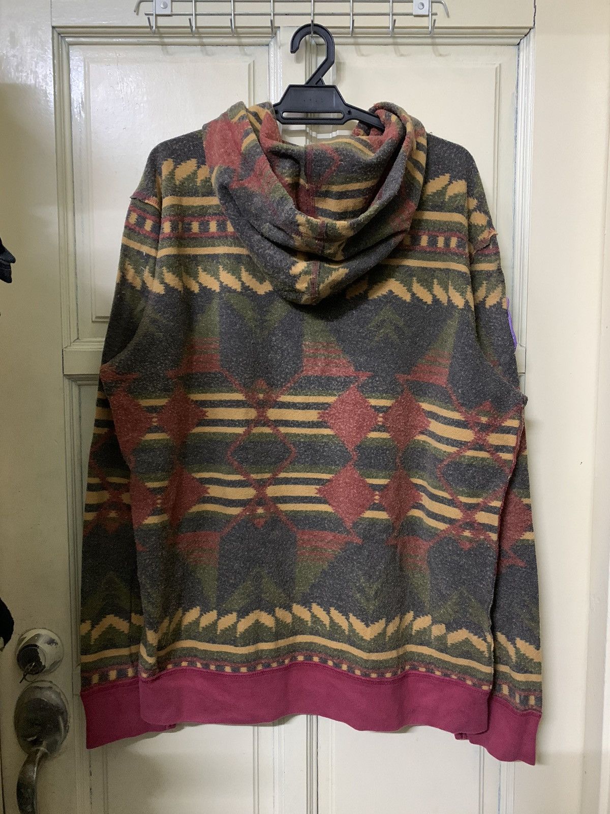 HYDROGEN × Japanese Brand 💥Final Drop💥Vintage Hydrogen Navajo Sweater Hoodie Size US XL / EU 56 / 4 - 4 Thumbnail