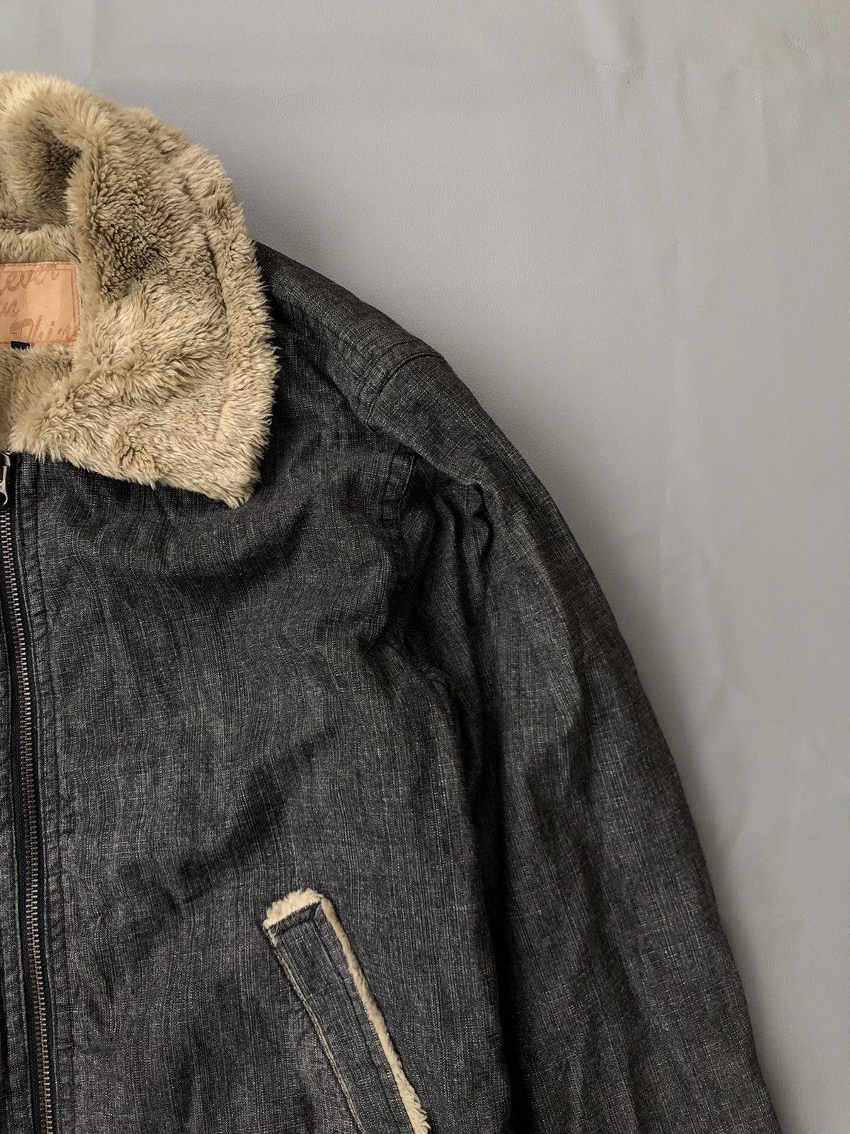 If Six Was Nine × Japanese Brand × KMRii Japanese Fur Jacket Never Seen Thing LGB Style Size US L / EU 52-54 / 3 - 3 Thumbnail