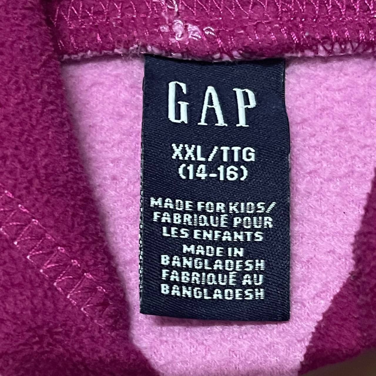 Gap Vintage Gap Fleece Hoodie Embroidery Size US M / EU 48-50 / 2 - 6 Thumbnail