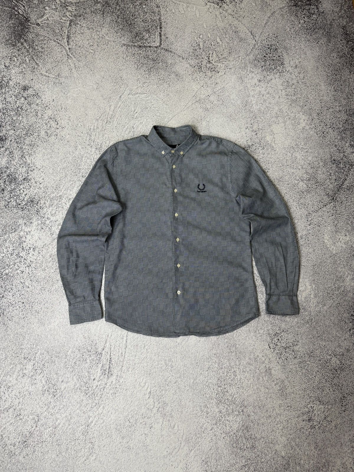 Fred Perry × Raf Simons Raf Simons x Fred Perry Long Sleeve Button Up Shirt Size US S / EU 44-46 / 1 - 1 Thumbnail