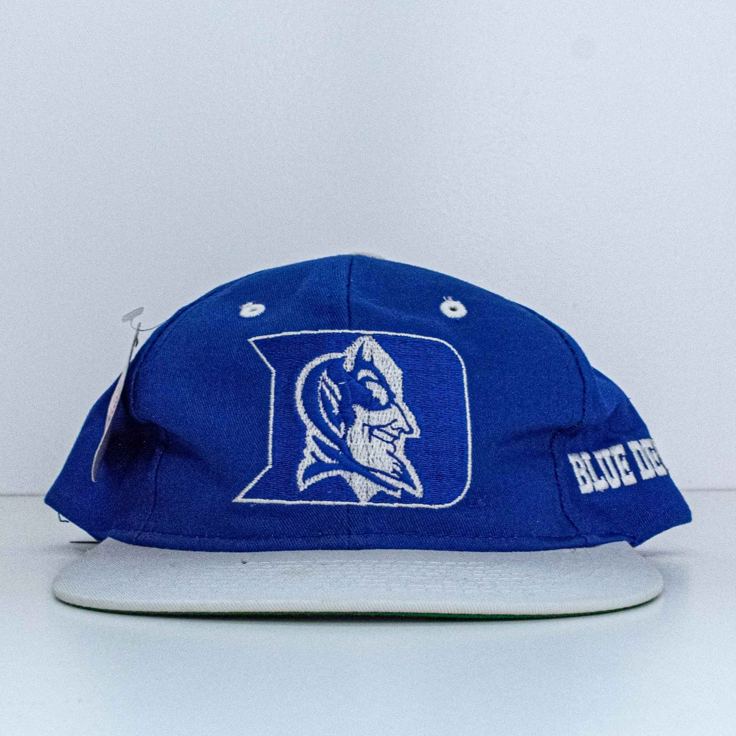 Vintage Duke Blue Devils Snapback Hat Logo 7 Competitor Blockhead Size ONE SIZE - 1 Thumbnail