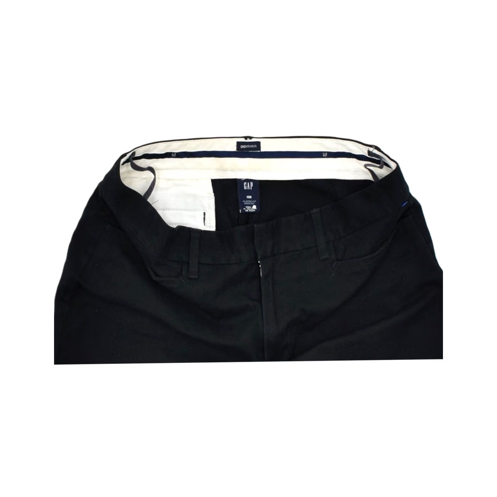 Gap GAP Womens Classic Fit Bootcut Casual Trousers US 10 Large W32 L30 Black JT07 Size 36" / US 14 / IT 50 - 3 Thumbnail
