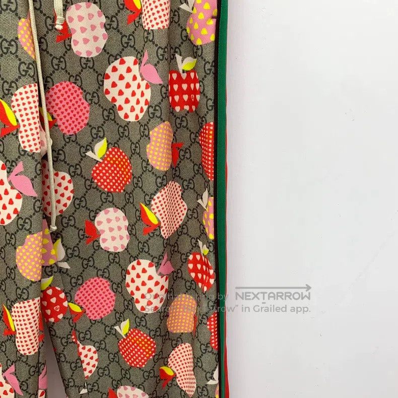 Gucci Gucci SizeXS Colour-blocked apple logo jacquard full-print Size 42" / US 20 - 4 Thumbnail