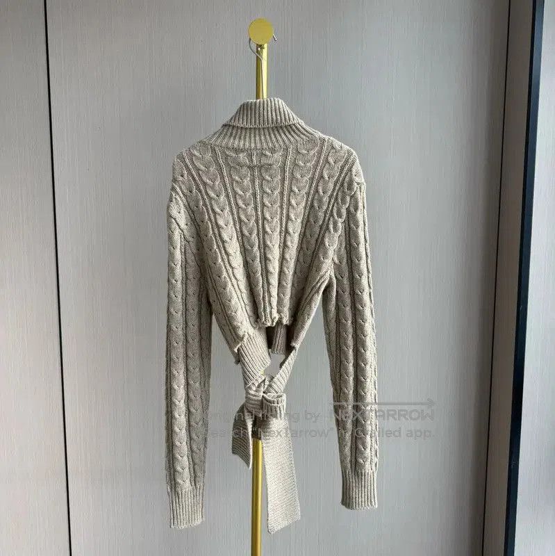 Maison Margiela Maison Margiela Beige Wool Knit Sweater . Size XS / US 0-2 / IT 36-38 - 2 Thumbnail