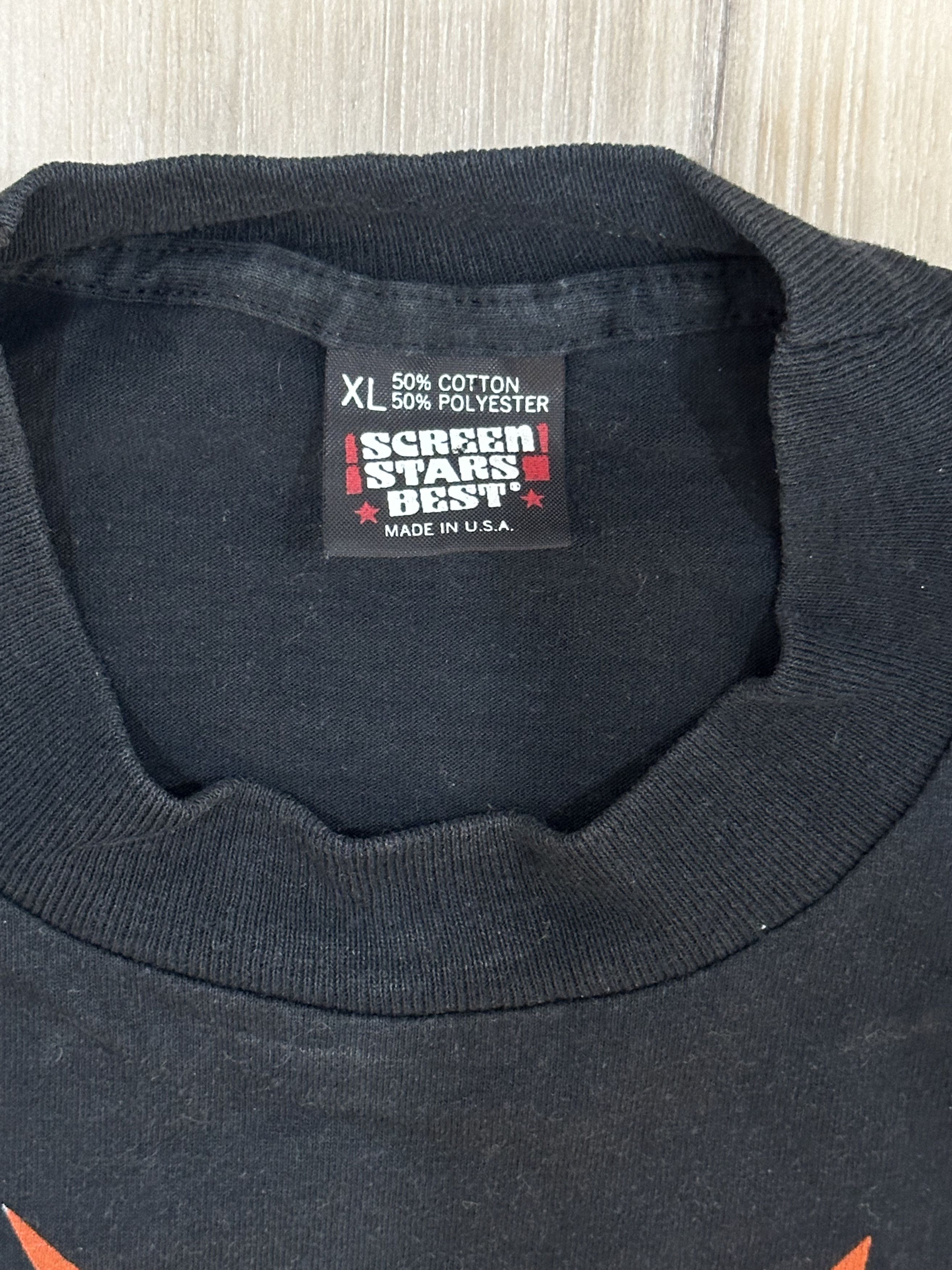 Vintage Vintage XL 'Revenge of the King' Salmon Tee – 90s Vintage Size US XL / EU 56 / 4 - 5 Thumbnail